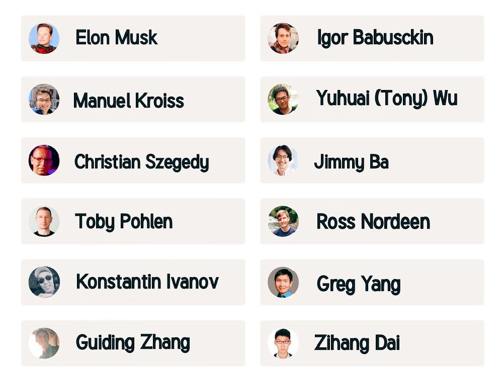 xAI research team 2025